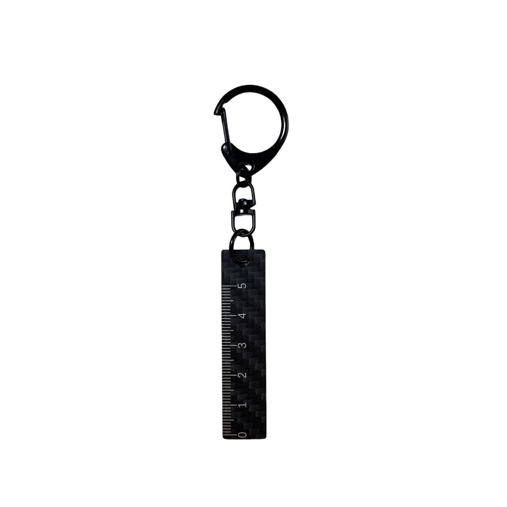 Carbon Fiber EDC Ruler Keychain - ELVVV