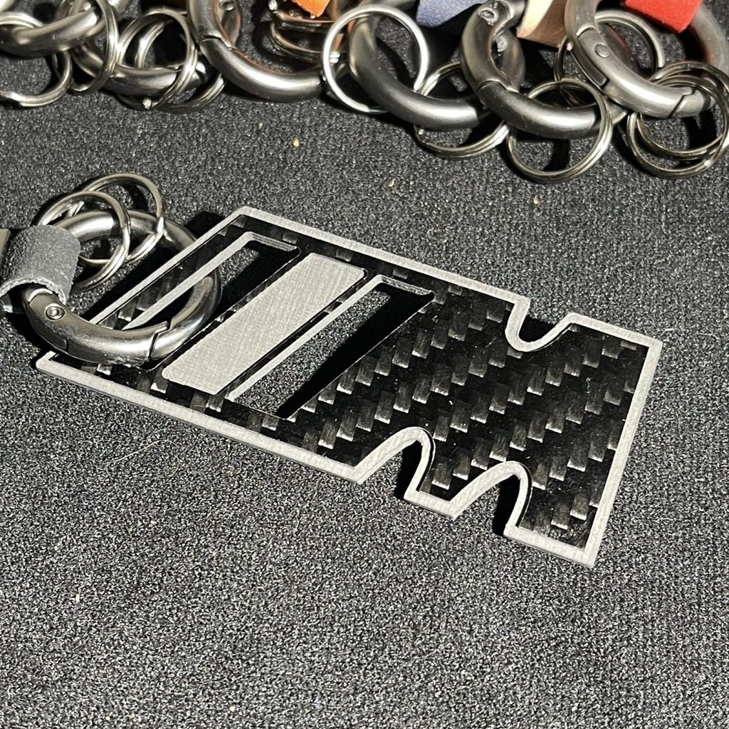 Carbon Fiber Keychain for BMW Mpower - ELVVV