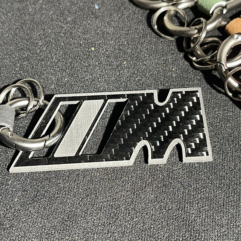 Carbon Fiber Keychain for BMW Mpower - ELVVV