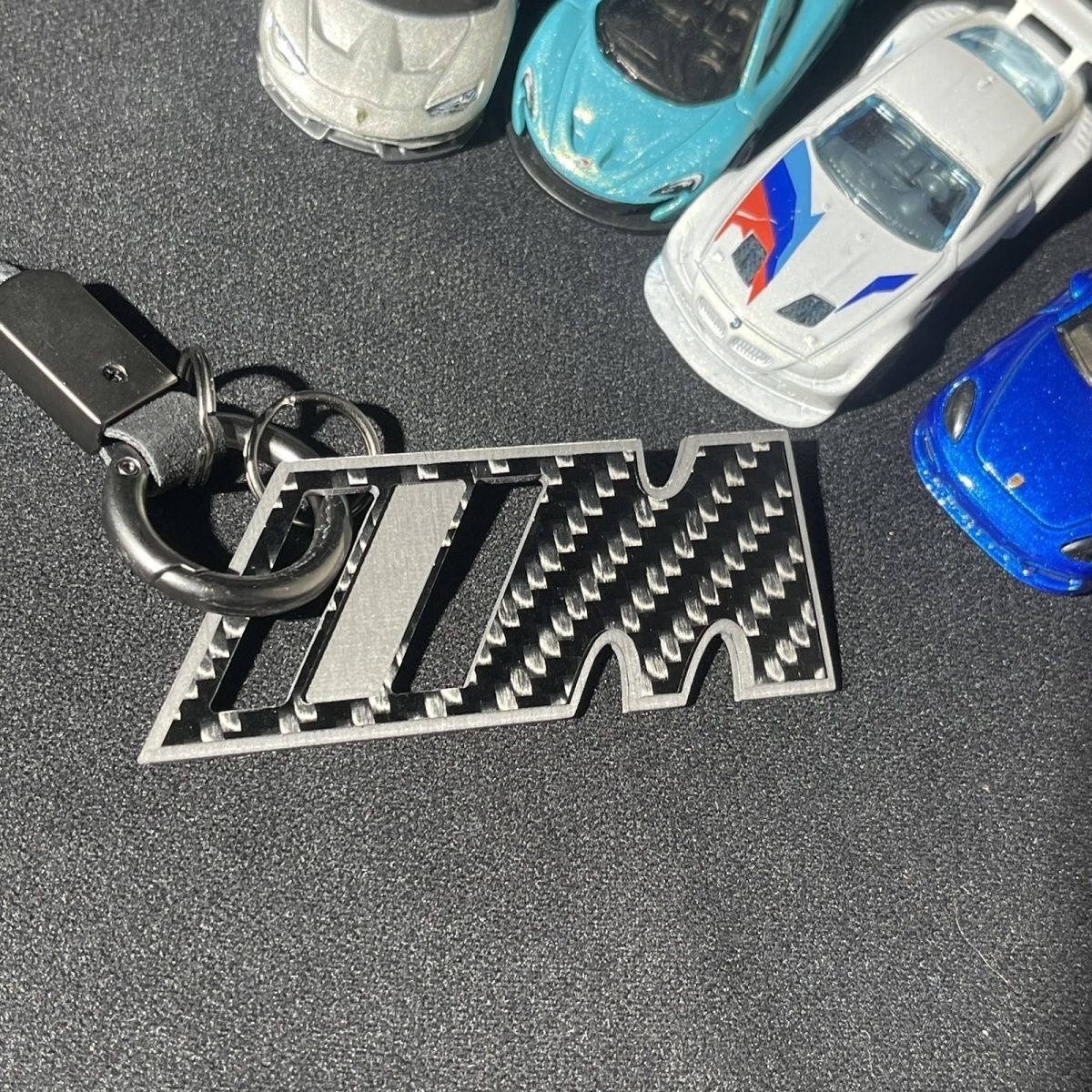 Carbon Fiber Keychain for BMW Mpower - ELVVV