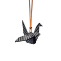 "Eternal Flight" Carbon Fiber Origami Crane Car Charm - ELVVV