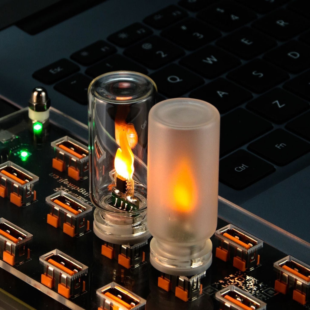 USB Fire camp light with usb cable - ELVVV